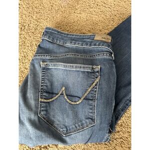 Ariat Denim Women's 32R Slim Jeans Dark Wash Size 32x30 Western Mid Rise